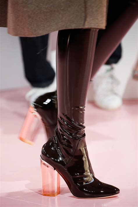 brown dior boots|Dior high heel boots.